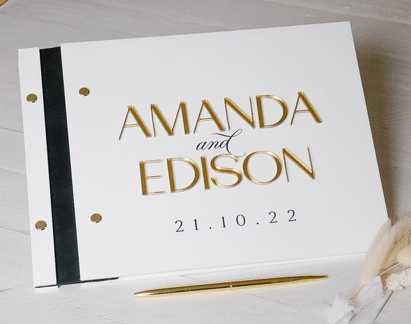 Acrylic Wedding Guestbook | 3D Acrylic Guest Book
